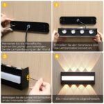 LED Wandleuchte Up-Down 12W 1200lm IP65 – Warmweiss 3000K Aluminium für Innen & Aussen – Bild 8