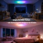 Yeelight Smart Deckenlampe 50cm – 4500 lm LED mit RGB-Backlight, Sprachsteuerung & App – Bild 8