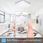 SUNZOS LED Deckenleuchte 36W – 4250 Lumen Neutralweiss für Wohnzimmer & Schlafzimmer – Bild 4
