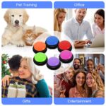 vsshe Haustier-Trainings-Buzzer mit Aufnahmefunktion – 6er Set für Hund & Katze – Bild 9