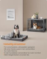 Feandrea Hundebett 120 x 74 cm wasserdicht – orthopädische Hundematte für grosse Hunde – Bild 7