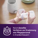 Philips Avent Fläschchenwärmer SCF358/00 – Intelligente Temperaturregelung für sichere Babyernährung – Bild 3
