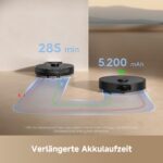 dreame D20 Saugroboter – 13.000 Pa mit 2-in-1 Saugen & Wischen für Tierhaare – Bild 7