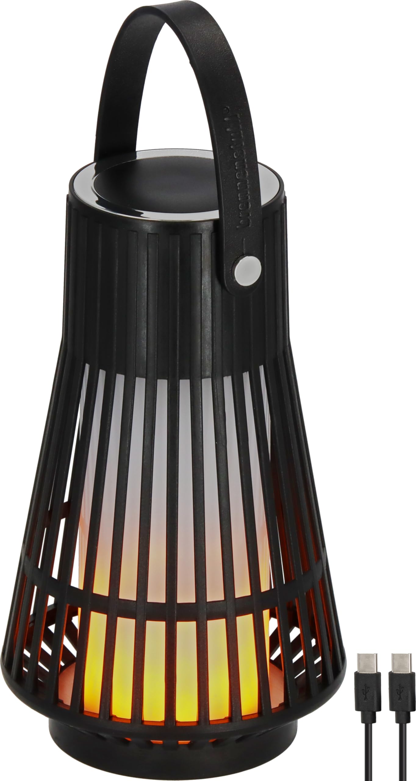Brennenstuhl FL 100 A Akku LED Campinglampe – Flammeneffekt & 20h Laufzeit für Outdoor