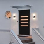 Klighten 2-flammige Aussenwandleuchte mit Bewegungsmelder – IP54 Aluminium Wandleuchte E27 – Bild 8