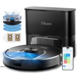Tikom L8000 Plus Saugroboter mit Wischfunktion & Absaugstation – 6000Pa, 90 Tage Freihändig