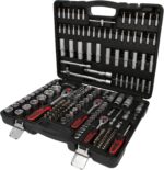 KS Tools 179-teiliger Steckschlüssel-Satz Cr-V – Evolution Serie mit 72-Zahn Umschaltknarren