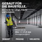 Bosch Professional GLM 40-31 Laser-Entfernungsmesser – Robust & präzise für die Baustelle – Bild 5