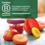 Food Huggers Set 5er – Wiederverwendbare Silikon-Frischhalter für Obst & Gemüse – Bild 8
