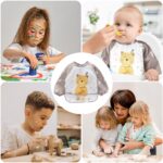 Oskuglin 9-teiliges Silikon Babygeschirrset BPA-frei – Rutschfest mit Saugnapf ab 6 Monaten – Bild 4
