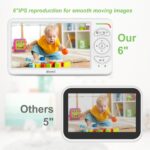 Blemil Babyphone mit Kamera – 6 Zoll IPS Display, WLAN-frei, 300 m Reichweite – Bild 4