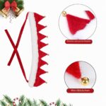 Aniepaa Weihnachts-Hundehalsband XL mit 8 Glöckchen – Verstellbar für Hunde & Katzen – Bild 2