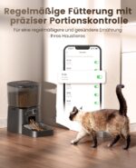 oneisall 3.5L WiFi Futterautomat für Katzen – APP-Steuerung & Portionskontrolle – Bild 3