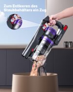Powerffy Knight 10 Akku-Staubsauger 600W/45kPa – Kabellos mit HD-Display & Aromatherapie – Bild 7