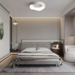 meibeileil LED-Deckenleuchte 52cm Dimmbar mit Fernbedienung – Moderne Deckenlampe 3000K-6500K – Bild 5