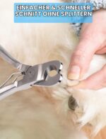 Gobeigo Krallenschere für Hunde mit Nagelfeile – Profi-Nageltrimmer für grosse Hunde – Bild 4