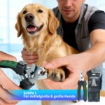 Leileipaws Krallenschneider für Hunde & Katzen – Grösse L & M für sichere Krallenpflege – Bild 3