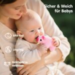 hahaland Montessori Bauernhof-Spielzeug mit 6 Sensorik-Plüschtieren – Lernspielzeug für Babys 6–12 Monate – Bild 8