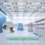 ANTENLICHT LED Feuchtraumleuchte 40 cm – 1760 Lumen Kaltweiss für Keller & Garage – Bild 4