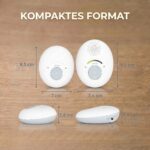 Alecto DBX110 DECT Babyphone – Klare Sprachqualität & 300m Reichweite für sicheres Monitoring – Bild 7