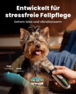 Oneisall Hundeschermaschine mit LCD-Anzeige – Kabellos, 4h Akku, Leise für Hunde & Katzen – Bild 2
