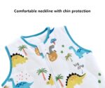 Chilsuessy Baby Schlafsack mit Füssen 2.5 Tog – Ganzjahres Schlafsack 70cm (80-90cm) – Bild 4