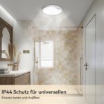Yesenlight LED Deckenlampe mit PIR Bewegungsmelder 18W 1800lm – Ø22cm CCT 2700K–6500K – Bild 5