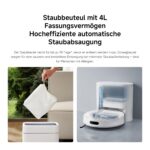 XIAOMI H40 Saugroboter mit Absaugstation – 10.000 Pa Saugkraft & 90 Tage Betrieb – Bild 5