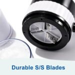 ALLOADA Manuelle Slush Maschine – Crushed Ice Maker ohne Strom für Partys & Camping – Bild 5