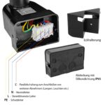 Maxkomfort LED Aussenwandleuchte mit Bewegungsmelder – 3200lm Fluter IP65 Schwenkbar – Bild 6