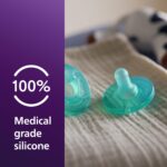 Philips AVENT Soothie Kiefergerechter Baby Schnuller 0-3 Monate – 4er-Pack, 100% Silikon – Bild 4