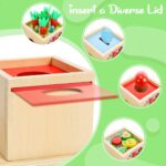 COOLJOY 8-in-1 Montessori Holzspielzeug – Motorik & STEM Lernspiel für Kinder ab 1 Jahr – Bild 5