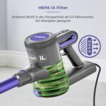 TOWER T513006 VL20 3-in-1 Stabstaubsauger mit HEPA-Filter & Tierhaarbürste – 400 W – Bild 6