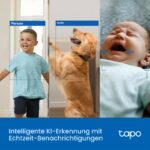 Tapo C250 4K Überwachungskamera mit 360° Rundumblick & lokaler KI-Erkennung – Bild 4