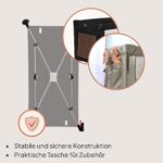 Lionelo Ellen 3in1 Reisebett für Neugeborene bis 15 kg – Beistellbett & Reisebett – Bild 7