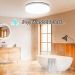 MGEELED LED Deckenleuchte 36W 4300LM 3000K – Energiesparend für Badezimmer & Wohnräume Ø23cm – Bild 5