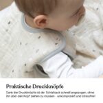 Ehrenkind® Baby Sommerschlafsack Rund – Bio-Musseline mit Rundum-Reissverschluss – Bild 6