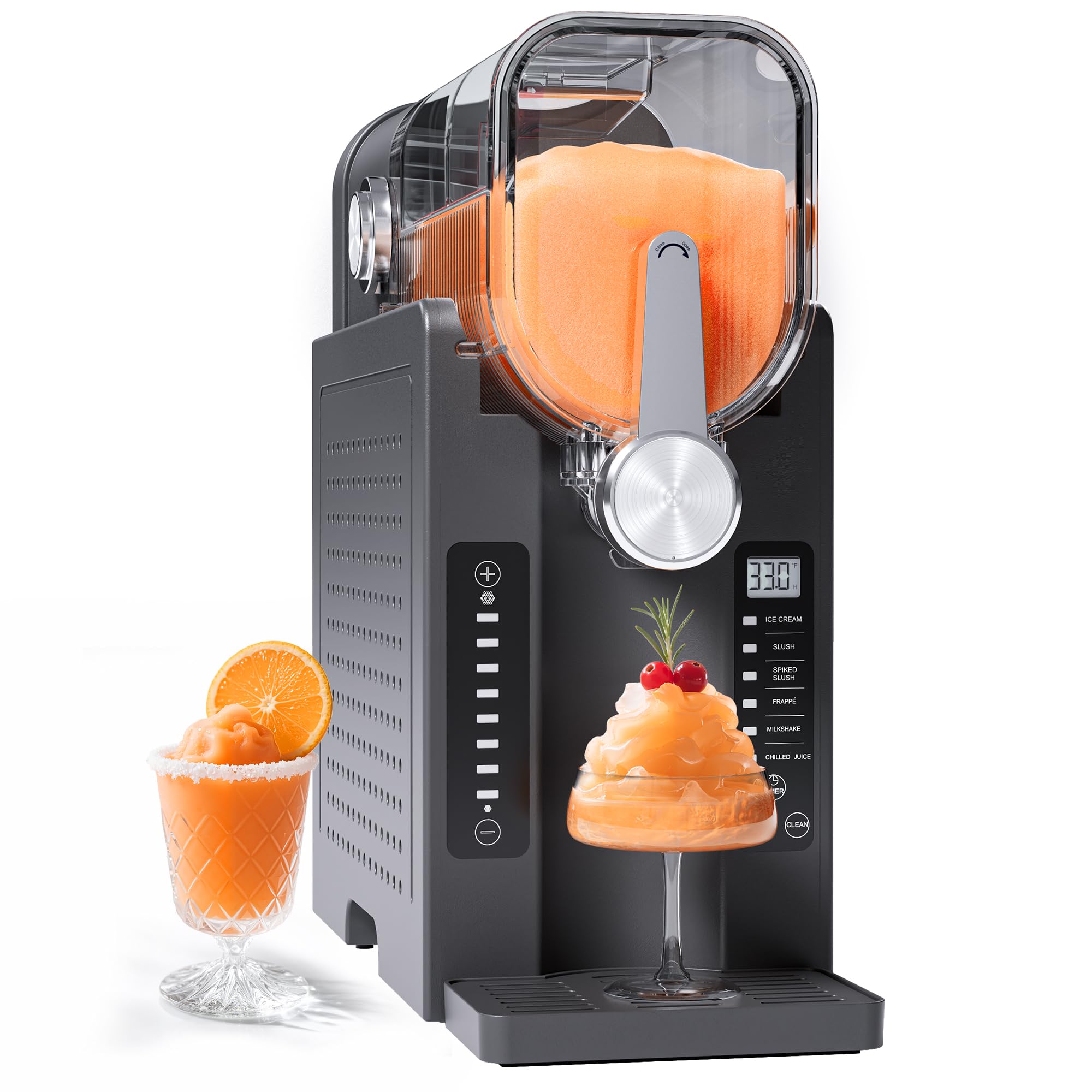 INITIO Slush Maschine 2L – Frozen Drinks ohne Eis für Zuhause & Partys