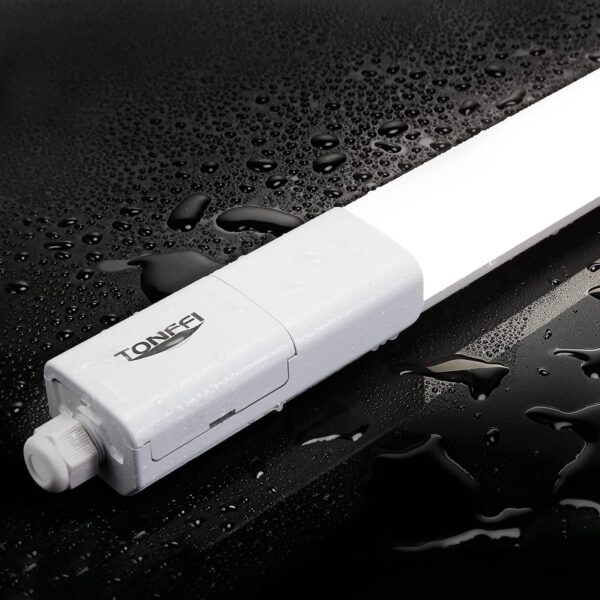 TONFFI LED Feuchtraumleuchte 115cm 36W 4100lm – IP65 Nassraumleuchte für Garage & Werkstatt