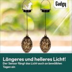 Gadgy Solar Orientalische Hängelaternen 2er Set – Marokkanische Solarleuchten für Garten – Bild 4