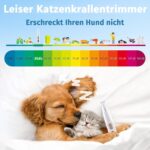 Paw Trim Pro Pfotentrimmer für Hunde – Schmerzfreies Trimmen mit LED-Licht & Extra Leise – Bild 2