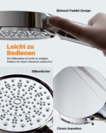 Cobbe Filter-Duschkopf mit 6 Strahlarten & 20-Schicht-Filtersystem – Wassersparend für Hartwasser – Bild 7