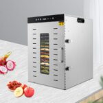 1500W Lebensmitteltrockner SS-16H mit 16 Tabletts – Profi-Dörrgerät für Obst, Gemüse & Fleisch – Bild 4