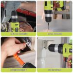FADAKWALT 20V Akkuschrauber 30 Nm mit 2-Gang-Getriebe – Profi-Set mit 60-tlg. Zubehör – Bild 7