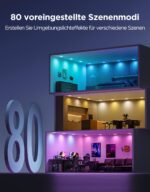 Govee Smart Einbaustrahler LED 4er Set – 900lm RGBWW Deckenleuchte mit Matter & Alexa – Bild 9