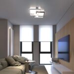 CBJKTX LED-Deckenleuchte 35W dimmbar mit Fernbedienung – Moderne Deckenlampe für jeden Raum – Bild 9