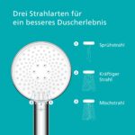 Philips Water Duschkopf mit Filter – Chlor & Schadstoffentfernung für gesunde Haut – Bild 3