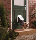 PetSafe Original 2-Wege Haustiertür Klein – Manuelle Verriegelung für Katzen & kleine Hunde – Bild 3