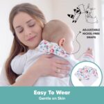 KeaBabies 10er-Pack Bandana-Lätzchen Bio-Baumwolle – Saugfähige Sabber-Lätzchen für Neugeborene – Bild 9