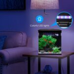 Nobleza 7L Nano Aquarium Komplettset mit LED-Beleuchtung & Filtersystem – Einsteigeraquarium – Bild 5